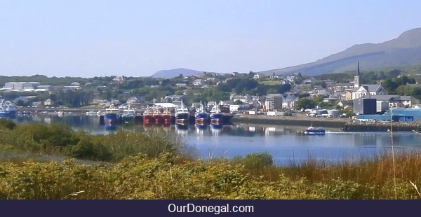 The 'Fairwinds' About To Set Sail At Killybegs Donegal Ireland