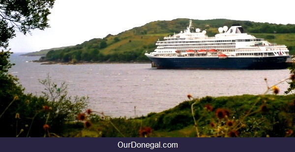 Holland America Prinsendam At Killybegs Donegal Ireland