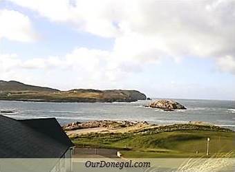 Scenic Cruit Island Golf Club, Donegal County, Is Almost In The Ocean