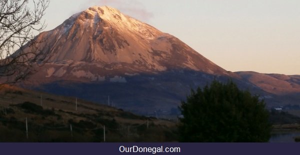 Errigal Mountain Near Glenveagh National Park, Northwest County Donegal Éire