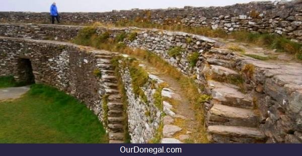 Grianan Of Aileach, Ancient Fort Of Celtic Kings, Inishowen Donegal