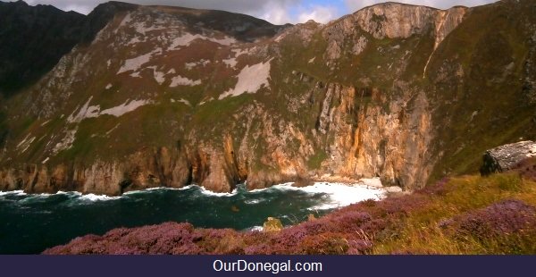 Slieve League Cliffs, Near Killybegs In Southwest Donegal