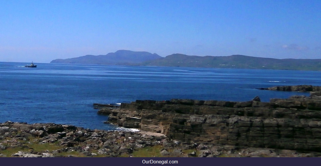 View From Saint Johns Point Donegal: Atlantic Coast And Distant Slieve League