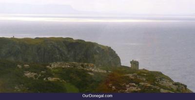 Historic Watchtower At Slieve League Cliffs